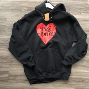 Pure Barre Heart Hoodie NWT